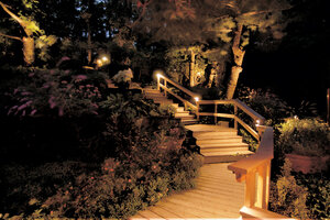 deck lighting example for Montgomery County home